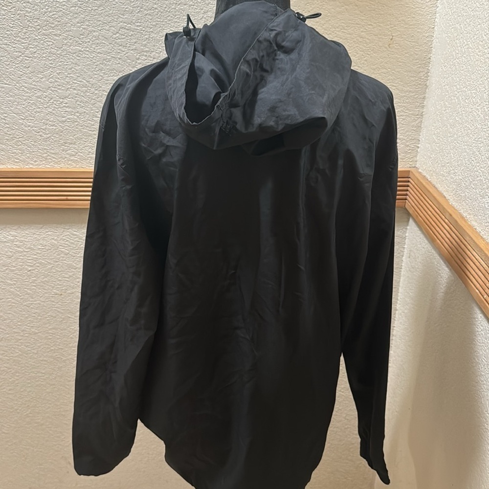 Charles River Apparel Black Windbreaker with White Kappa Kappa Gamma Size M - Picture 7 of 9
